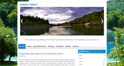 Desktop Screenshot of jezero.orahovica.hr